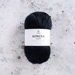 Alpacka Silke 50g Black Raven (04) Järbo