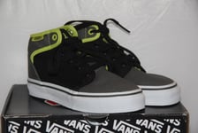 ORIGINAL Basket Enfant  VANS 106 Mid CHARCOAL BLACK - T : 27 neuf