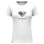 Salewa Pure Heart Dry T-Shirt Women, White, XS, Female