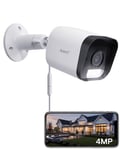 ARENTI 2.5K/4MP Outdoor Security Camera, CCTV Camera Outdoor with Spotlight,Colorful Night Vision,Plug in,Wifi Cameras House Security,Motion Detection,Customize Zone,2 Way Audio,IP65(2.4Ghz)