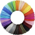 30-pack - Filament PLA för 3D-penna - 1,75 mm x 3 m