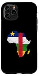 Coque pour iPhone 11 Pro Drapeau de la République centrafricaine centrale