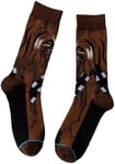 CHEWBACCA | Mens Star Wars Chewie Wookiee Brown Socks One Size UK 6-11 EU 40-46