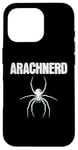 Coque pour iPhone 16 Pro Drôle Enthusiast Entomologie Arachnerd Spider Arachnid Nerd