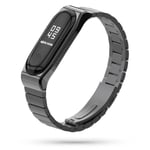 Xiaomi Mi Band 5/6 Link Käsivarsinauha Tech-Protect SteelBand Black