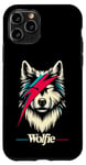 Coque pour iPhone 11 Pro Wolf Rock Music Concert Band Retro Novelty Funny Wolf