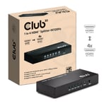 Club 3D Club3D HDMI Splitter  1 Eingang  -> 4 Ausgänge 4K120Hz UHD retail