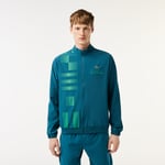 Veste de survêtement homme Lacoste Sport x Novak Djokovic Taille 52 - M/L Vert