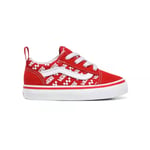 Vans Td Old Skool Elastic Lace Röda 22.5