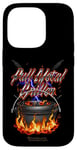 Coque pour iPhone 14 Pro Cocotte hollandaise design original entièrement en métal