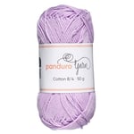 Garn Cotton 8/4 50g ljuslila