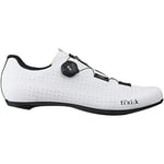 Fizik Unisex R4 Tempo Overcurve Cycling Shoes, White/Black, 5.5 UK