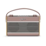 Roberts Rambler BT Stereo Portable DAB Radio & Bluetooth Speaker in Dusky Pink