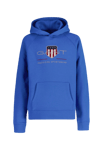 GANT Gant Jersey Archive Shield Hoodie Blå