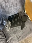 Square Milan Modern Thermostatic Shower - Black NEW FREE NEXT DAY P&P (S23)