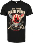 Urban Classics Five Finger Death Punch Zombie Kill T-shirt (black,XXL)