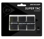 Dunlop 10298361 Super Tac Tennis Overgrip Black 3 Adulte Unisexe, Noir, 3-Pack