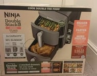 Ninja Double Stack XL Air Fryer [SL451QUK] Dual Zone, 9.5L NEW SEALED