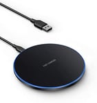 20W Wireless Charger,Wireless Charging Pad for iPhone 16/15/14/13/12/11/Pro Max/XR/Airpods,15W Fast Wireless Charger mat for Samsung Galaxy S24/S23/S22/S21/S20/Note 20/buds,Pixel 8/7,LG G8/G7