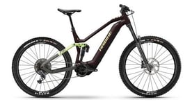 Vtt electrique tout suspendu haibike hybe 10 5 sram gx eagle axs 12v 720 wh mx 29 27 5    marron 2024