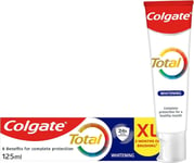 Colgate Total Whitening Toothpaste 125 ml, Fluoride 125 ml (Pack of 1)