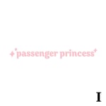 Passenger Princess Mirror Bil Dekal Bil Vinyl Art Sticker Dekaler Pink 10CM*2CM