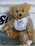 Steiff 662805 RICHARD STEIFF BIRTH TEDDY BEAR MOHAIR 2007