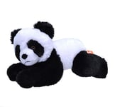 Wild Republic Ecokins Mini Panda, Animal en Peluche 20 cm, Jouets Écologiques, Cadeaux pour Bébés, Fabrication Artisanale Utilisant 7 Bouteilles d’Eau Recyclées