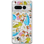 ERT GROUP Coque de téléphone Portable pour Google Pixel 7 Pro Original et sous Licence Officielle Disney Motif Peter Pan 002 Parfaitement adapté à la Forme du téléphone Portable, partiel imprimé