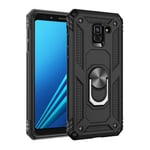 Samsung Galaxy A8 2018      Military Armour Case    Black