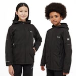 Regatta Boys Kids' Calderdale III Waterproof Jacket - Black - Size 3-4Y