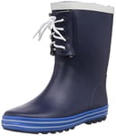 NAME IT Merry Kids Rubber Boots Boy FO 115, Bottes en caoutchouc non-fourrées, tige haute, garçon - Bleu - Blau (Brilliant Blue), 28 EU