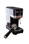 Senya machine à café Tasty Coffee Noir 20 bars, cafetière expresso et cappuccino 1300W, Thermoblock, mousseur de lait, arrêt automatique, SYBF-CM006