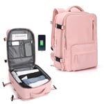 SZLX Sac à Dos Ryanair Cabine 40x20x25 Bagage sous siège cabine 45x36x20 Easyjet Femme Sac de Voyage Homme Cabine Avion Sac à Dos Imperméable pour Ordinateur Portable avec Compartiment à chaussures