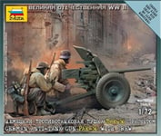 Zvezda 6114 - 1/72 Wargame Jeu de Bataille Addon Figurines Allemand Pak 36 Avec