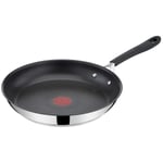 Tefal Jamie Oliver Stainless Steel Frying Pan - 28cm