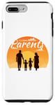 Coque pour iPhone 7 Plus/8 Plus Journée mondiale des parents, journée des grands-parents, papa maman, 1er juin