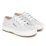 Superga Childrens Unisex Childrens/Kids 2750 Lamew Lace Up Trainers (Grey Silver) - Size UK 1.5 Infant