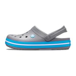 Crocs Crocband Mixte Sabots, Charcoal/Ocean, 37/38 EU