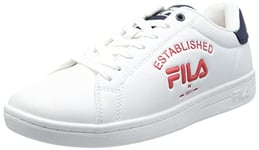 FILA Homme Logo Crosscourt 2 Nt Basket, Bleu Marine Red, 40 EU