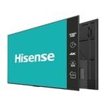 Hisense100BM66D 100" UHD 4K infonäyttö 24/7