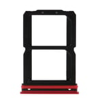 OnePlus 7 OEM dual sim card tray holder - Red