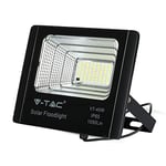 V-TAC Projecteur LED 40 W avec panneau solaire et télécommande 6000 K