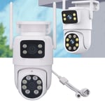 Dual Camera Wireless WiFi Security Camera with Remote Control for Home Outdoor