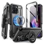 SUPCASE Unicorn Beetle Pro MagSafe Skal iPhone 16 Pro Svart