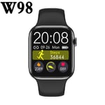 ZHANGQIANG F10 Smart Watch Full Touch Screen Heart Rate Blood Pressure Sports Tracker Fitness W98 For Apple IOS Android PK Iwo 8 9 10 W88 A