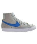Nike Blazer Mid '77 NRG EMB Lace-Up Multicolor Leather Mens Trainers CV8927 002 - Multicolour - Size UK 8.5