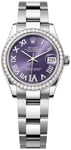 Rolex 278384RBR-0029 Datejust 31 Violetti/Teräs Ø31 mm