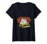 Star Wars Stormtroopers Galactic Friends V-Neck T-Shirt