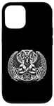 Coque pour iPhone 12/12 Pro Gothique Occulte Baphomet Goth Dark Magic Punk Rock Death Metal